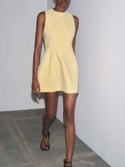Minimalist Elegant Sleeveless Mini Dress