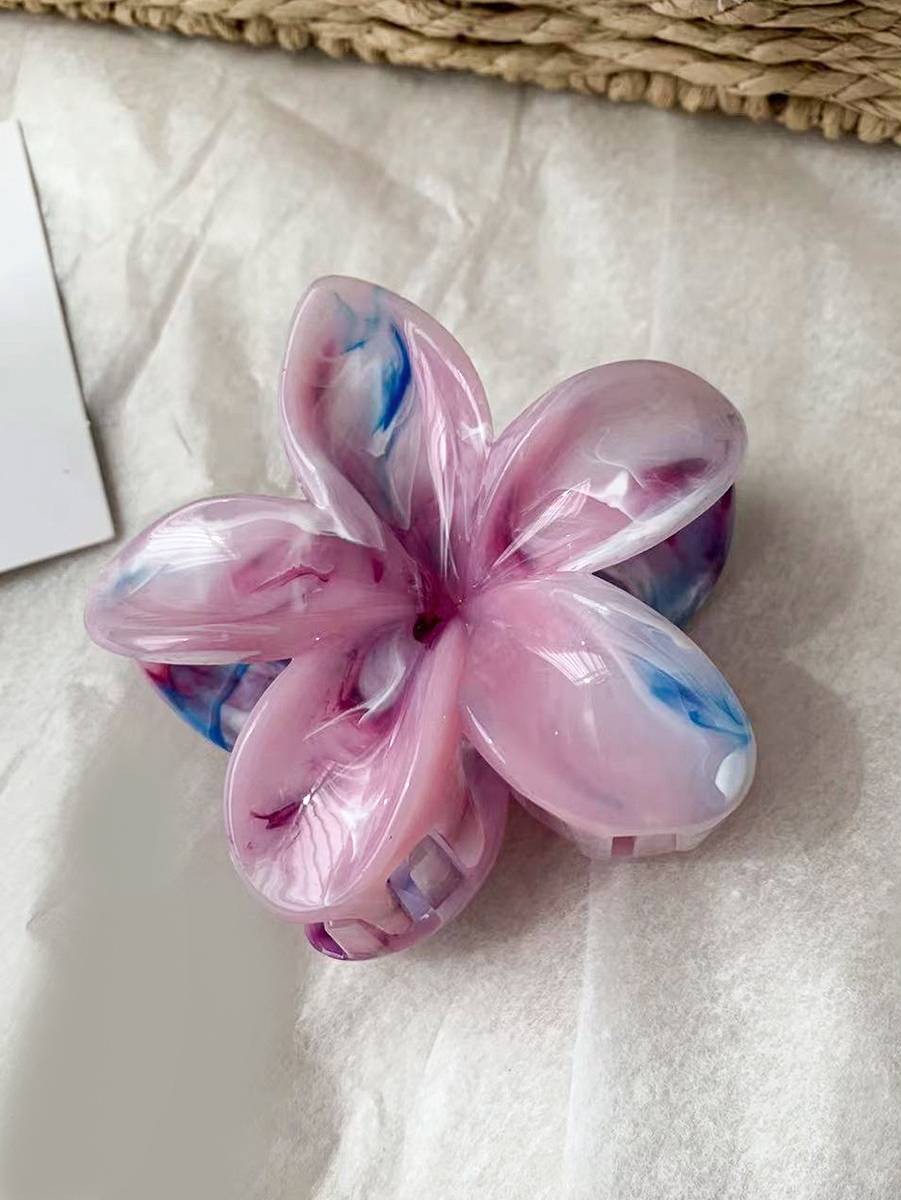Colored Flower Hairpin
