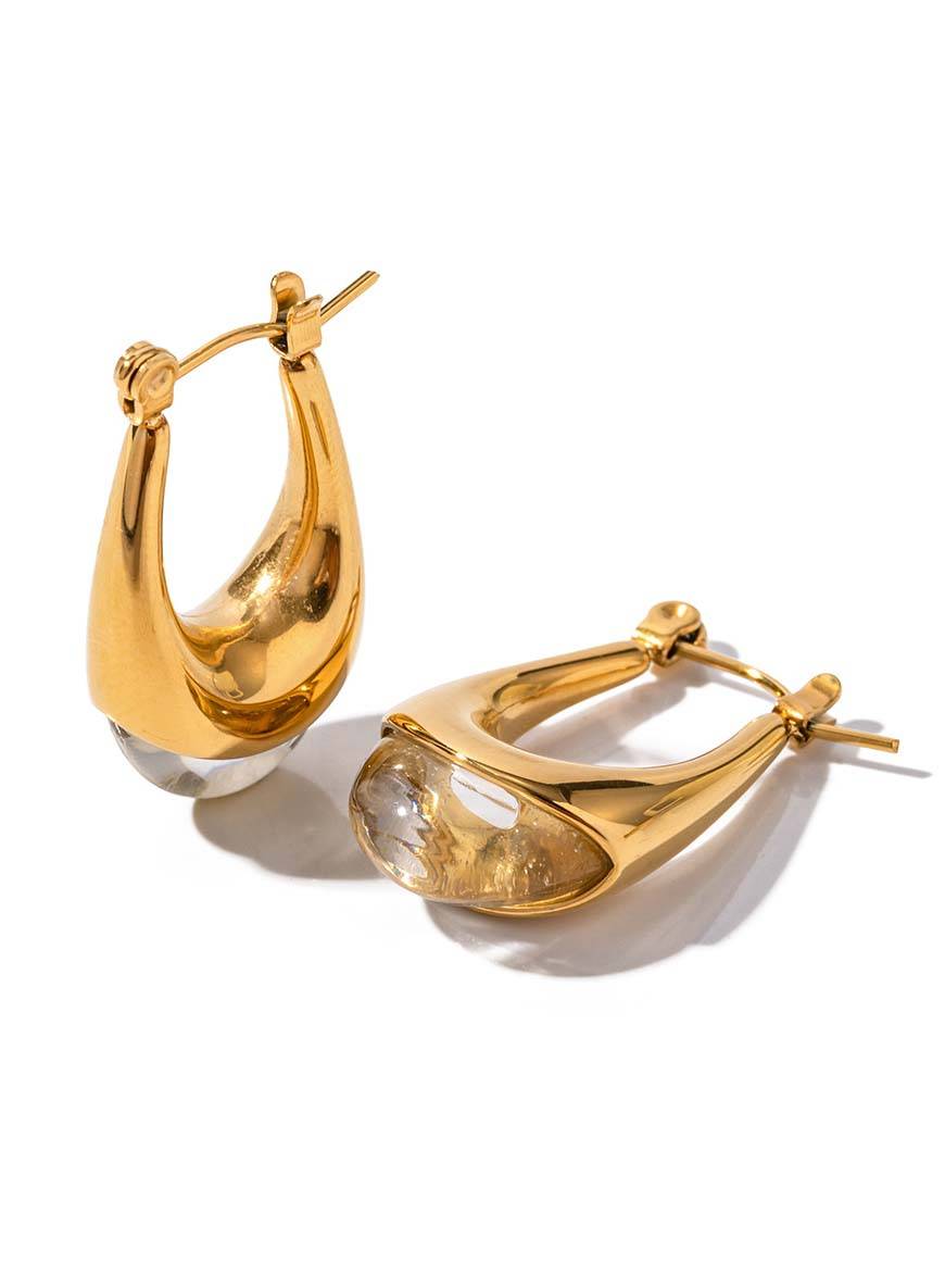 Minimalist Water Drop Earrings