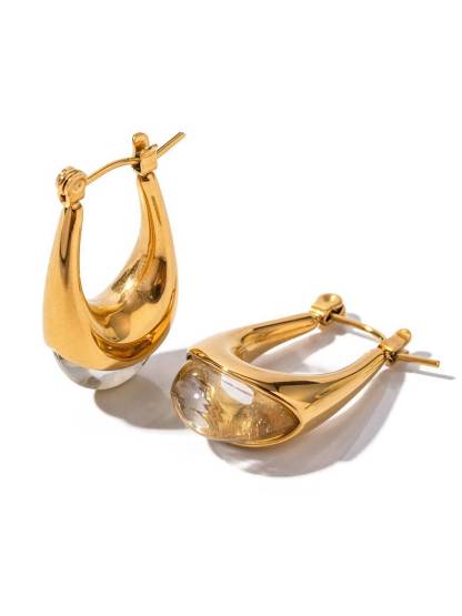 Minimalist Water Drop Earrings