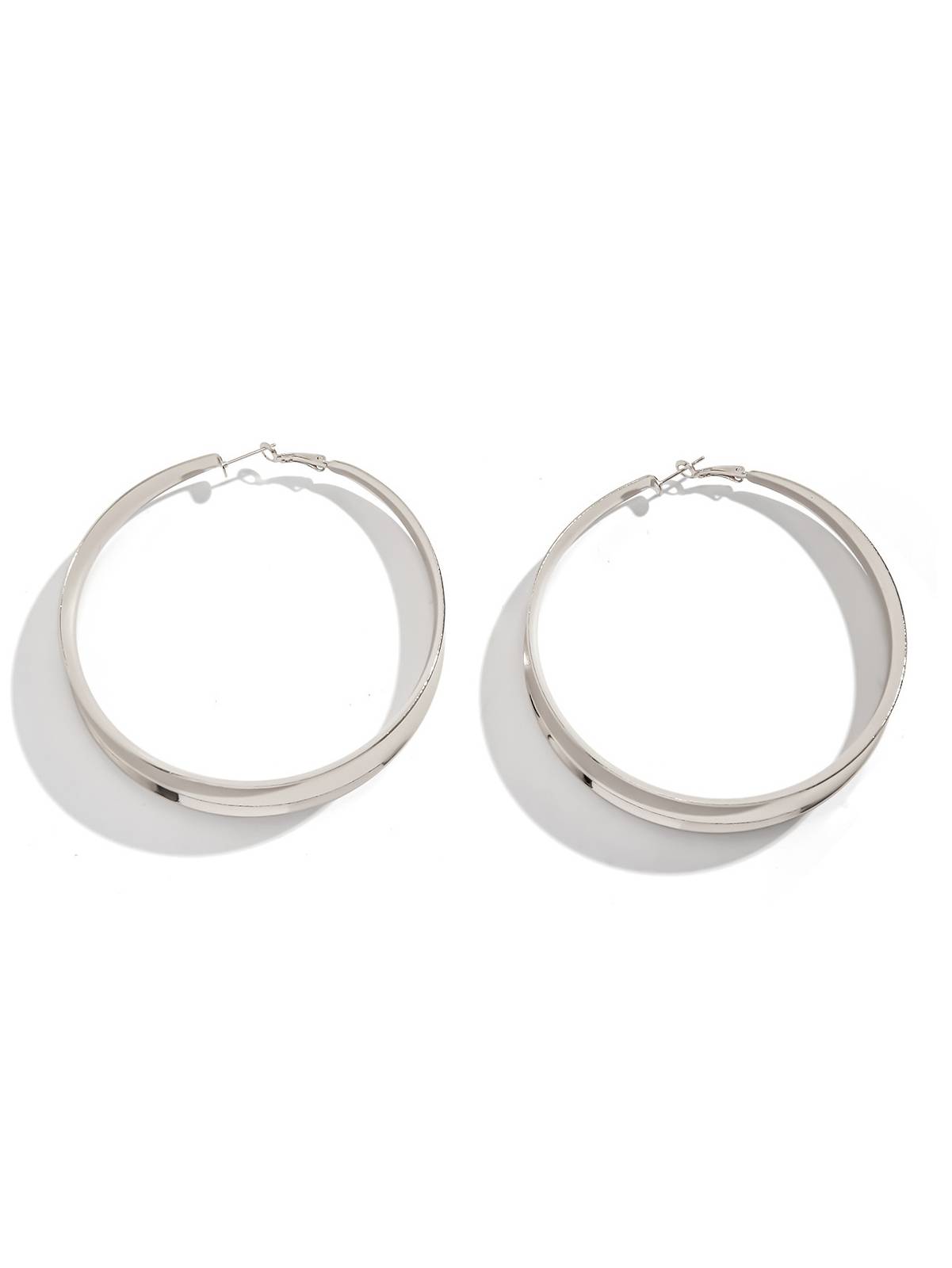 Minimalist Large Hoop Earrings