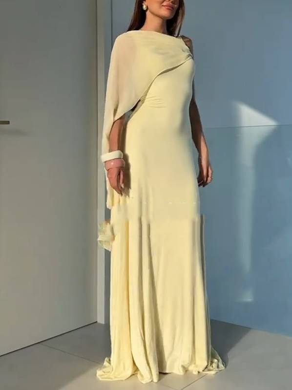 Ribbon Design Multi-way To Wear Maxi Dress