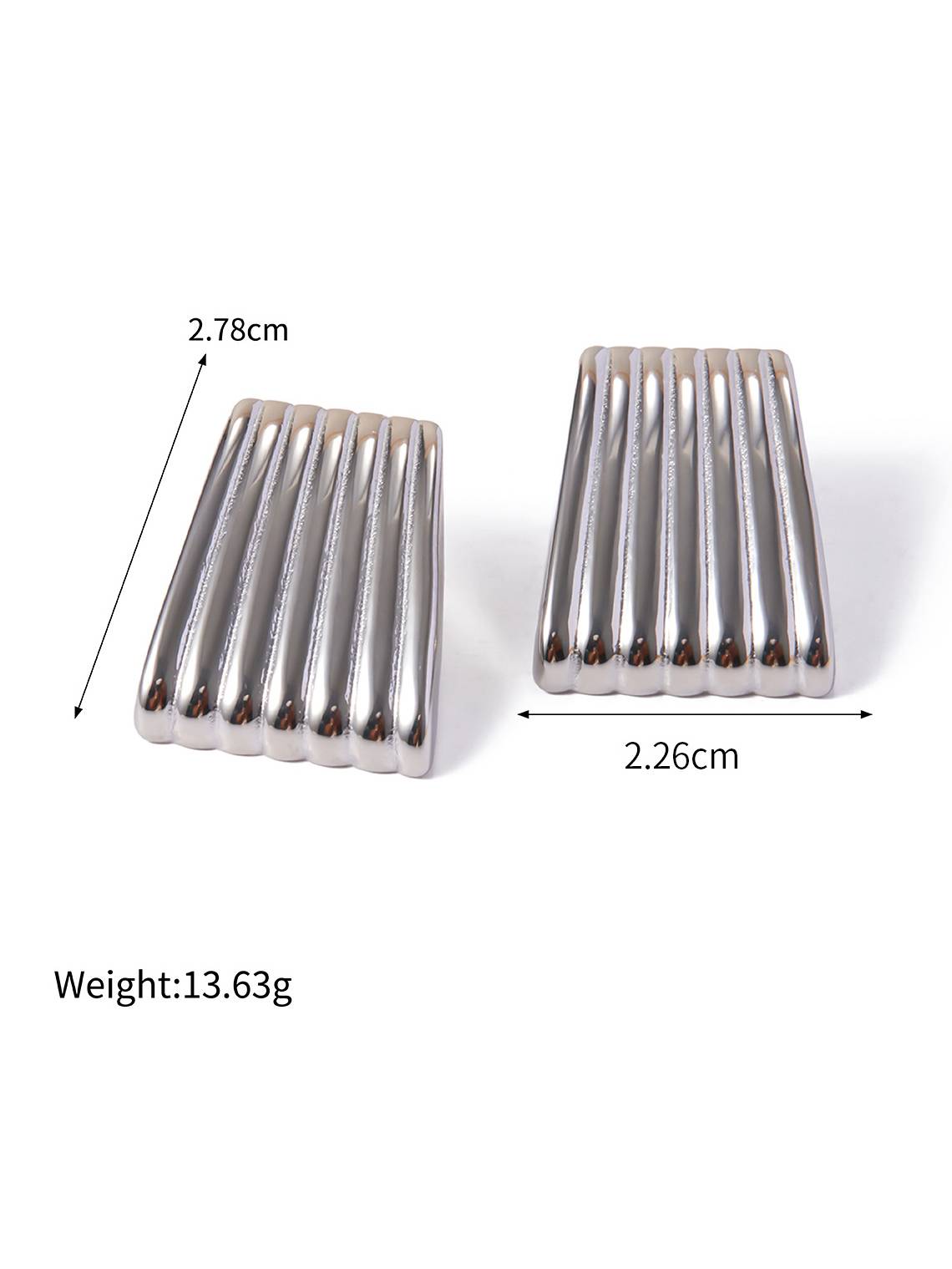 Minimalist Striped Earrings