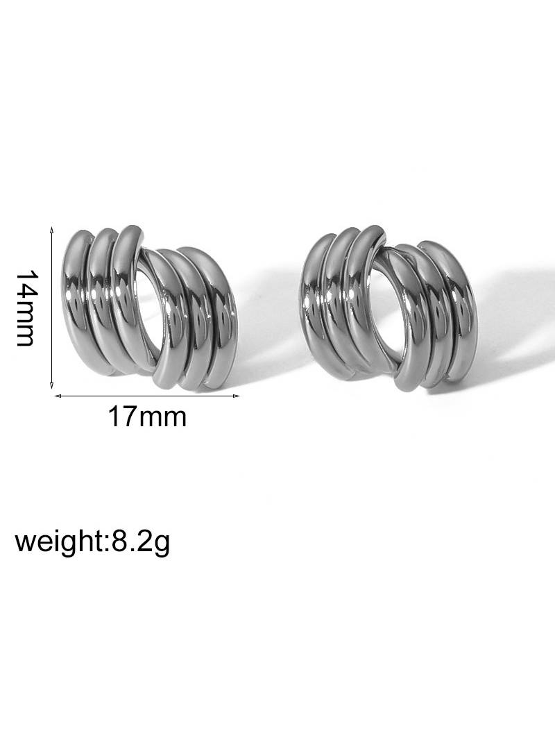 Unique Design Streamlined Earrings