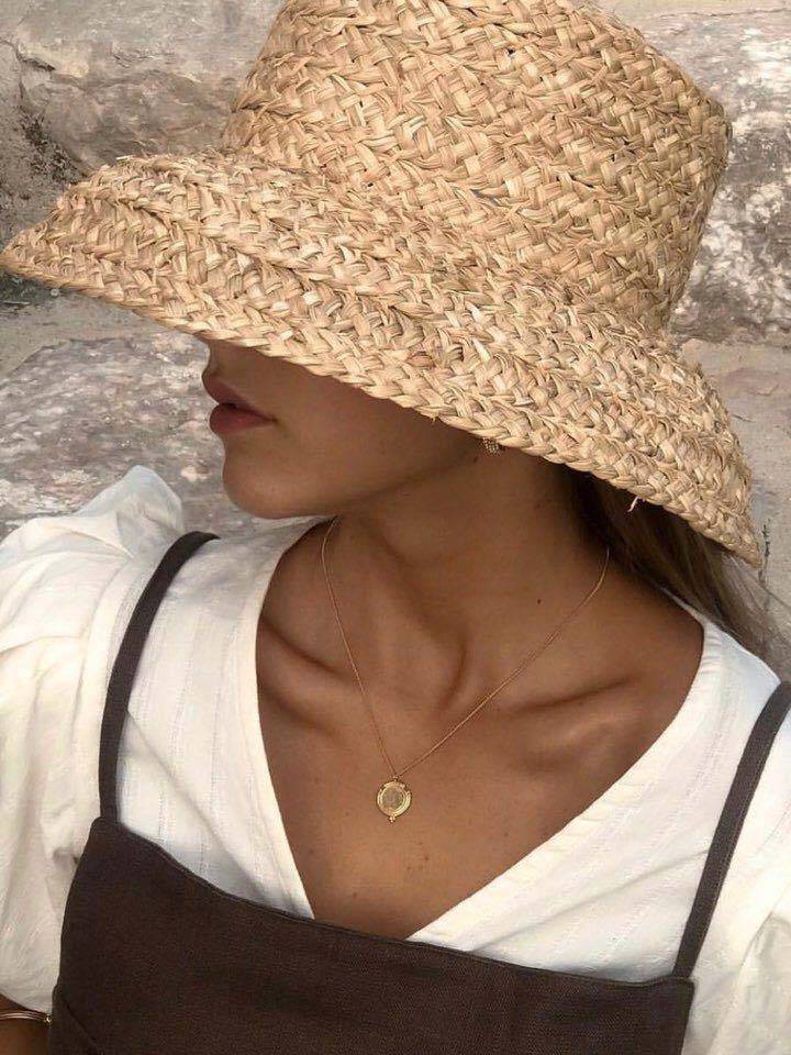 Beach Basin Hat Straw Hat