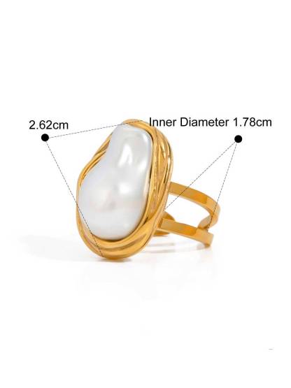 Pearl Necklace Earrings Ring