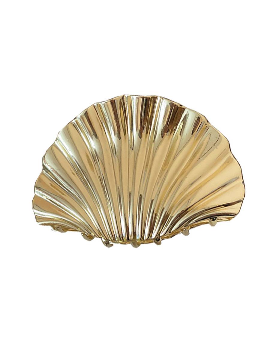 Metal Shell Hair Accessories Clip