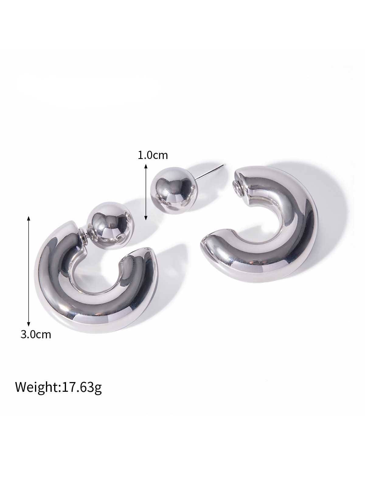 Minimalist Front And Back Wear Earrings