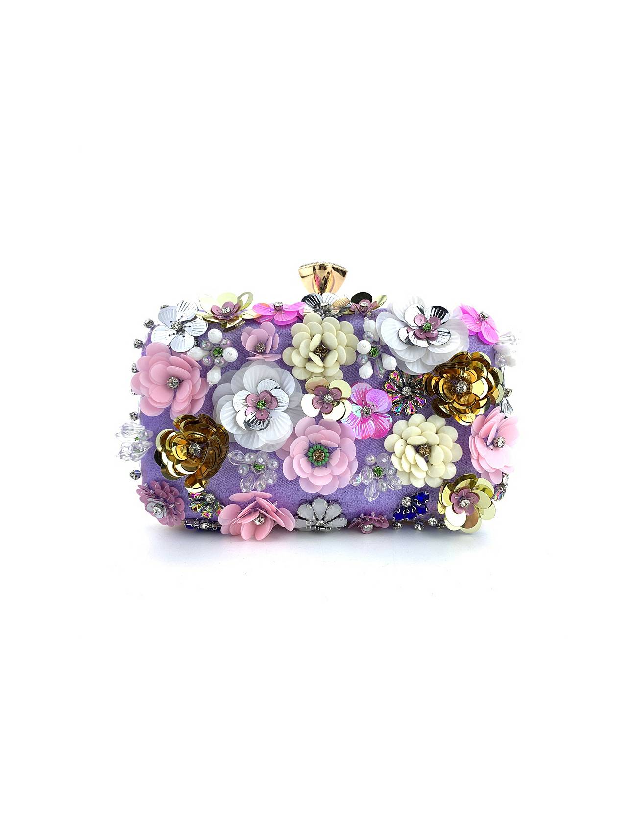 Three-dimensional Flower Handbag Chain Bag