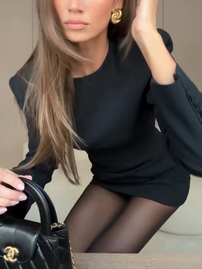 Minimalist Elegant Mini Dress