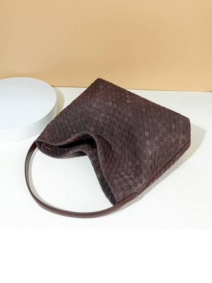 Minimalist Woven Tote Bag Underarm Bag