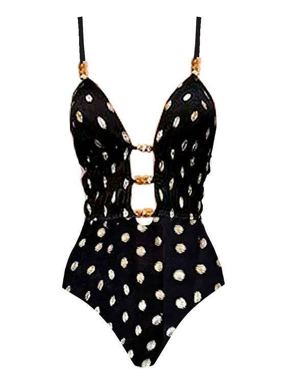 One-piece Swimsuit and Overskirt Suit-Overskirt