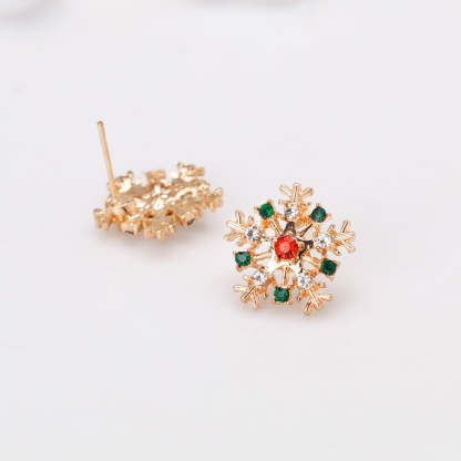 Christmas Snowflake Earrings