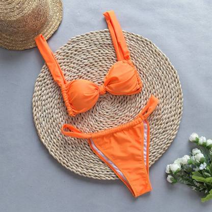 Printed Bikini Two-Piece Set