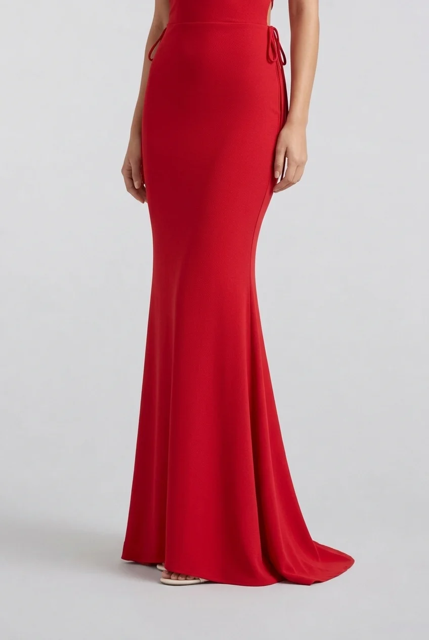 Deep V Neck Halter Sleeveless Floor Length Red Formal Evening Maxi Dress [erp-image:81b0430505faea4f5a9bfdfa]