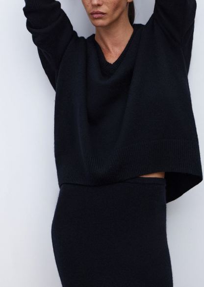 V-Neck Pullover Sweater