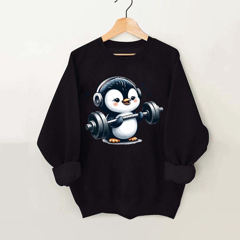 penguin Gym Sweatshirt-carlalin