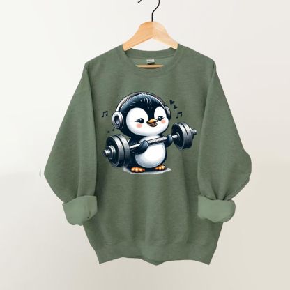 penguin Gym Sweatshirt-carlalin