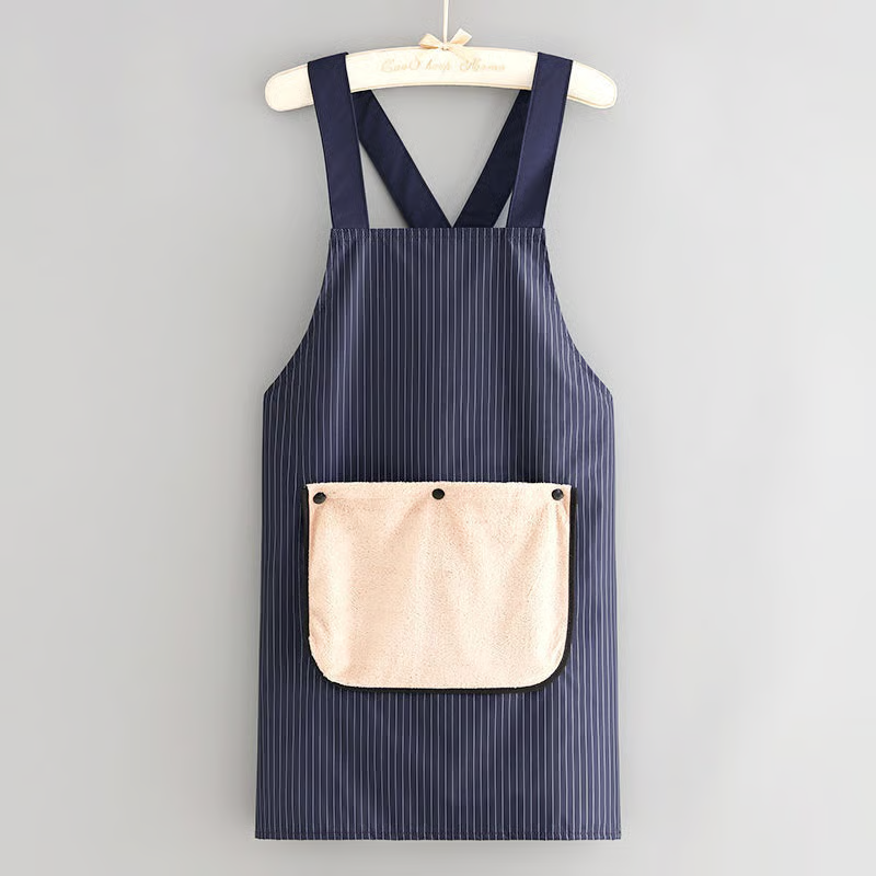 🔥Limited Time 49% Off✨Apron with Pockets for Women and Men Cross Back Design with Towel