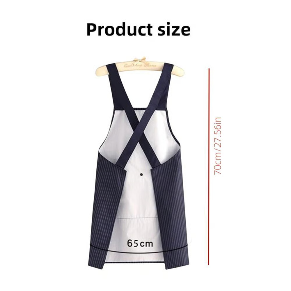 🔥Limited Time 49% Off✨Apron with Pockets for Women and Men Cross Back Design with Towel