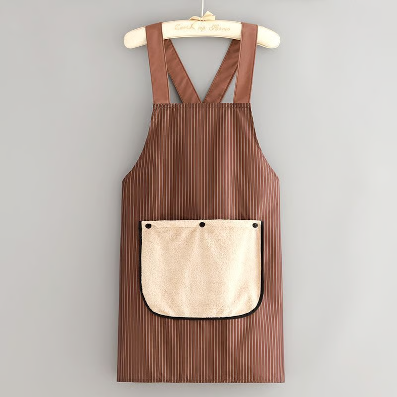 🔥Limited Time 49% Off✨Apron with Pockets for Women and Men Cross Back Design with Towel