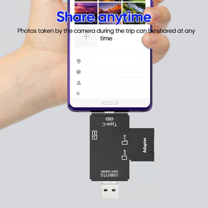 🎁💥6-in-1 Smart Media Card Reader