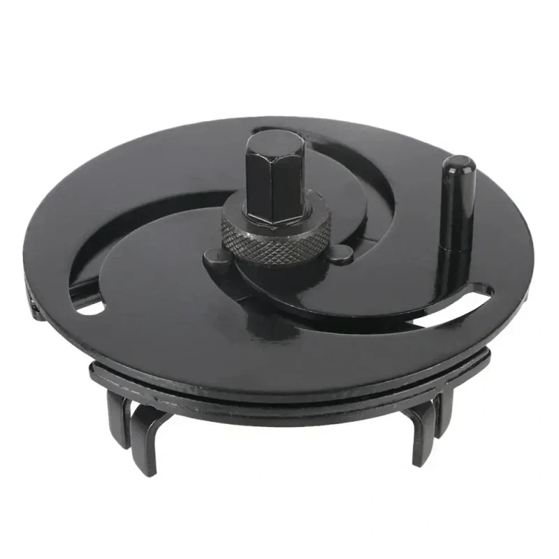 Fuel tank cap wrench with 3 claws, adjustable