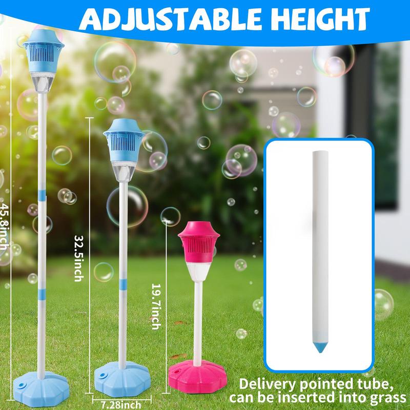 Bubble Maker for Kids – Adjustable Height Stand, 20,000+ Bubbles Per Minute