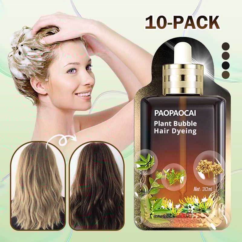 10 Packs Plant Extract Non-damage Hair Dye Cream