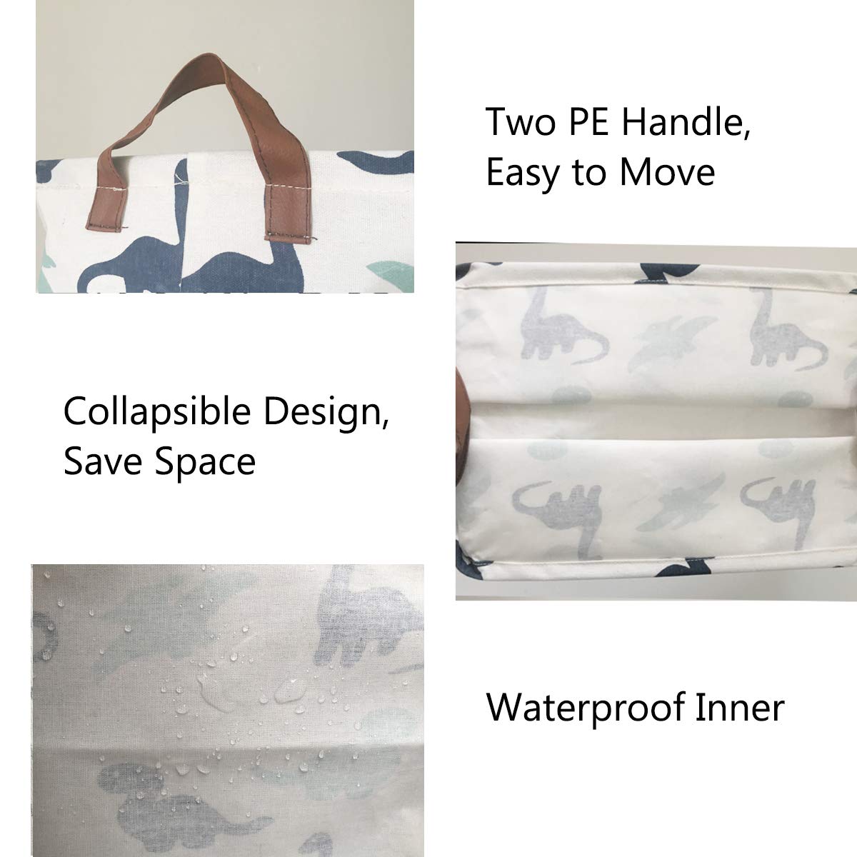 Foldable Canvas Cartoon Storage Box