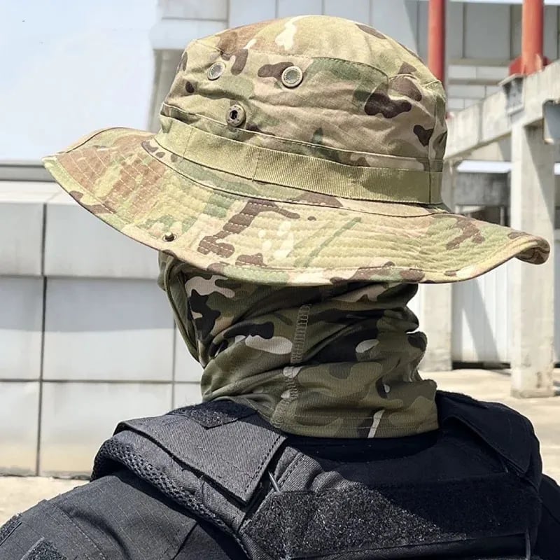 Hot Selling Now & Cooling Neck Gaiter Face Mask Boonie Hat Set!