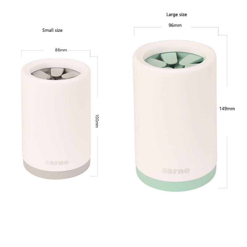 Pet Foot Washer - Silicone Dog and Cat Paw Cleaner