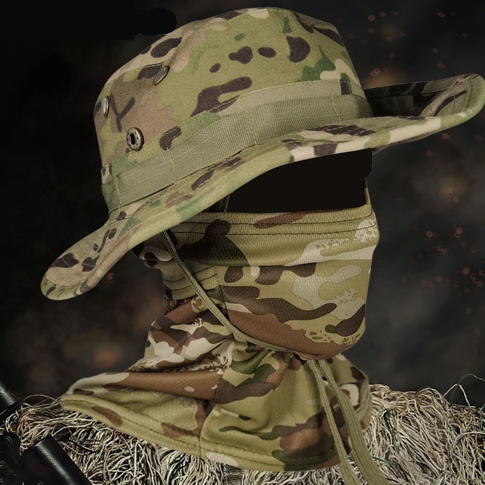 Hot Selling Now & Cooling Neck Gaiter Face Mask Boonie Hat Set!