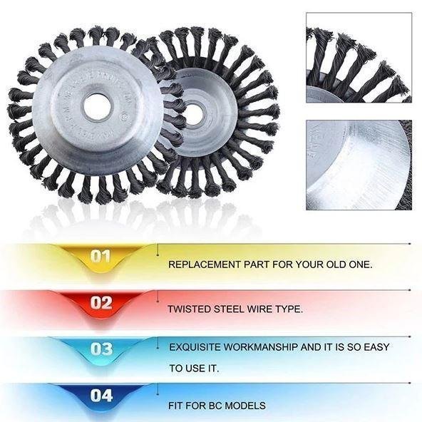 Unbreakable Lawn Mower Blade Head