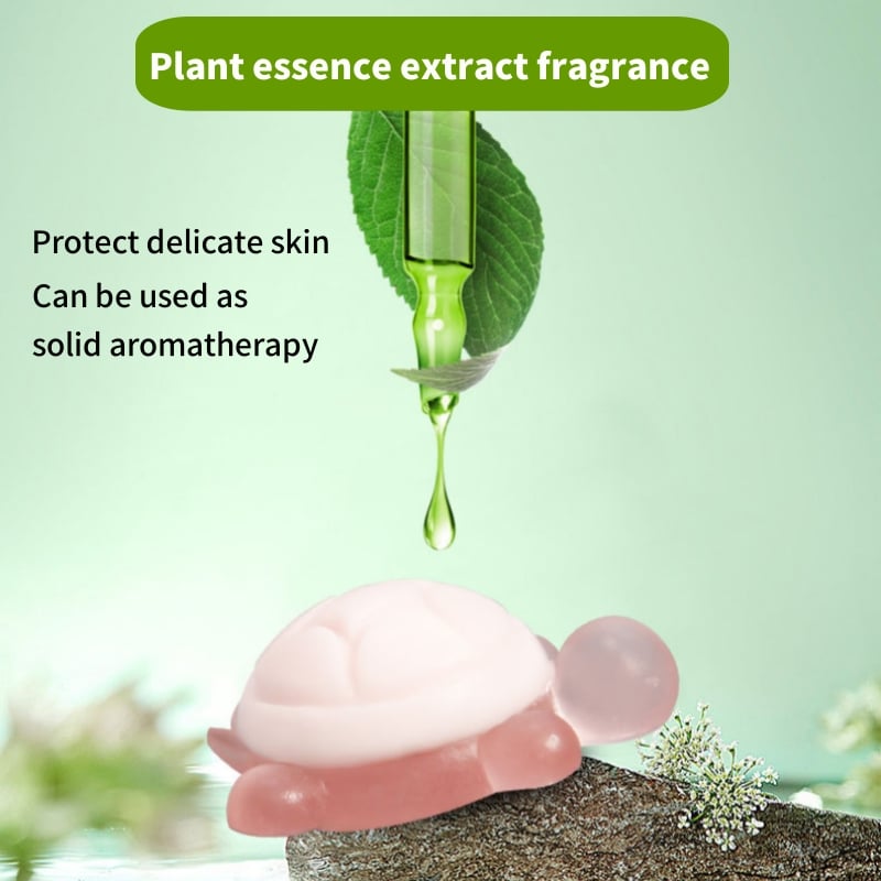 Little turtle handmade essential oil soap