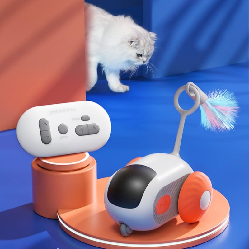 Turbo Tail 2.0 Cat Toy - 2024 Best Turbo Tail Mouse Cat Toy Remote Control Toy