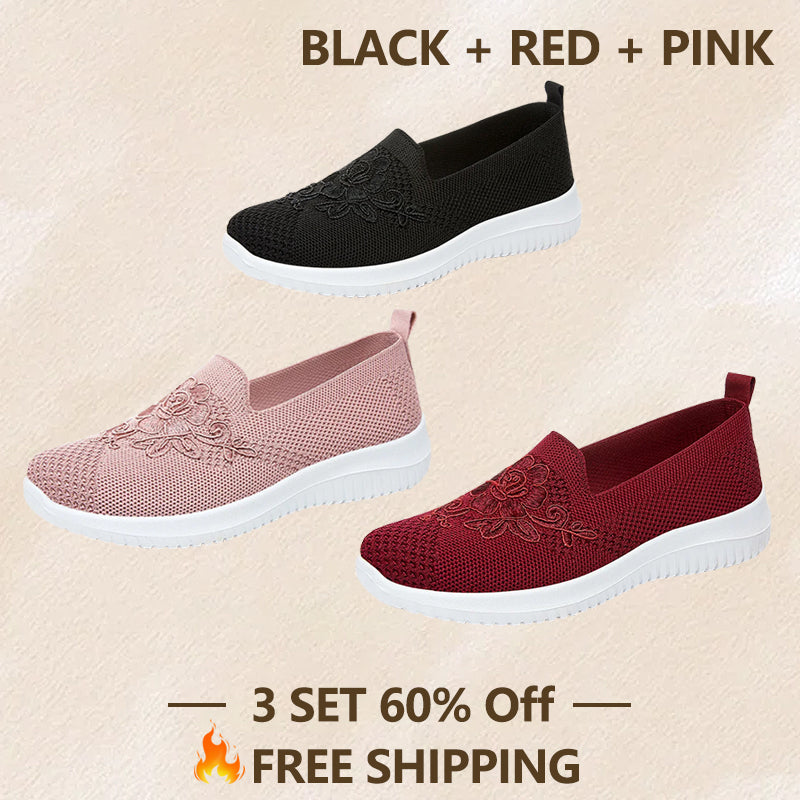 New Arrivals Women's 2023 Breathable Hollow Out Flat Shoes