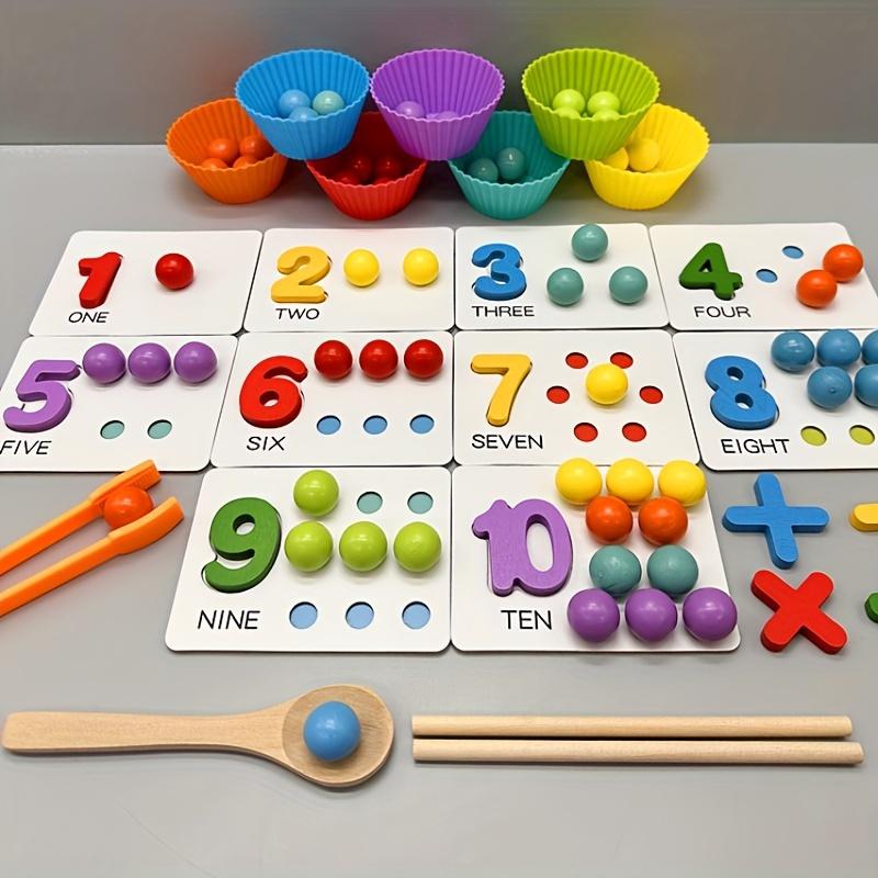 🌈Colorful Silicone Digital Learning Game Set