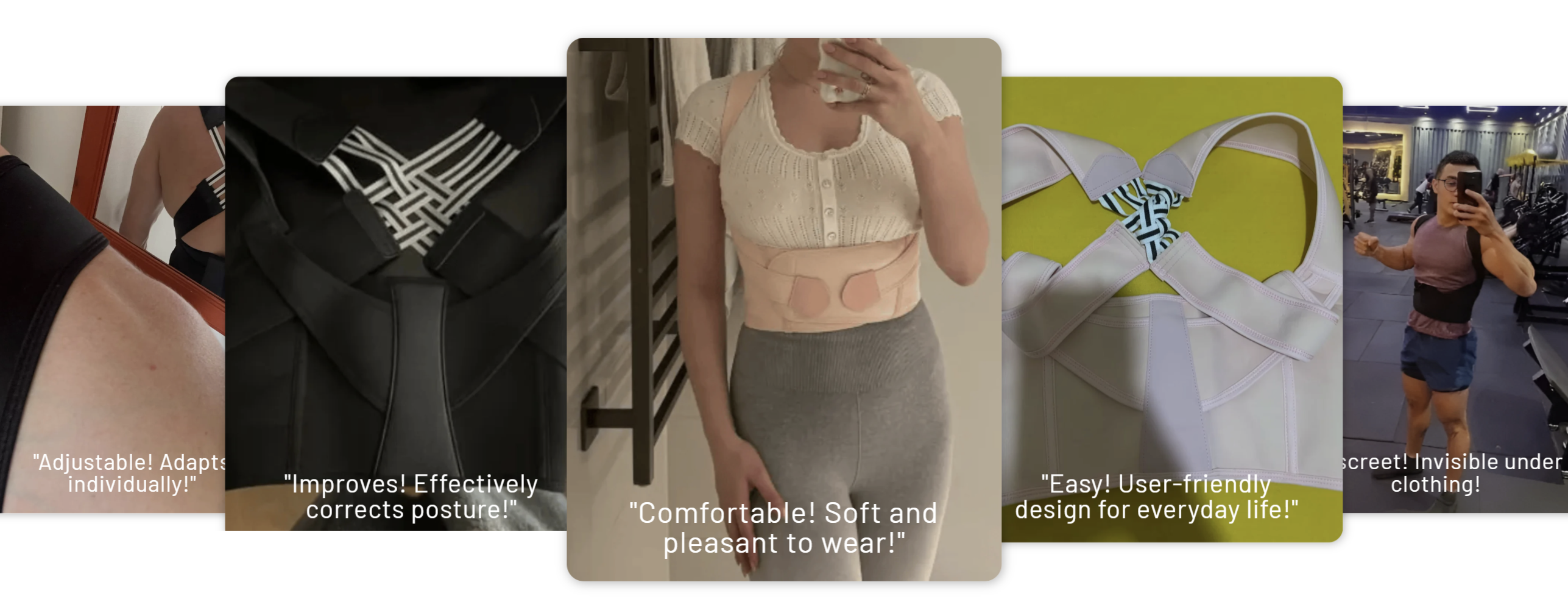 Transform your posture with the back corrector