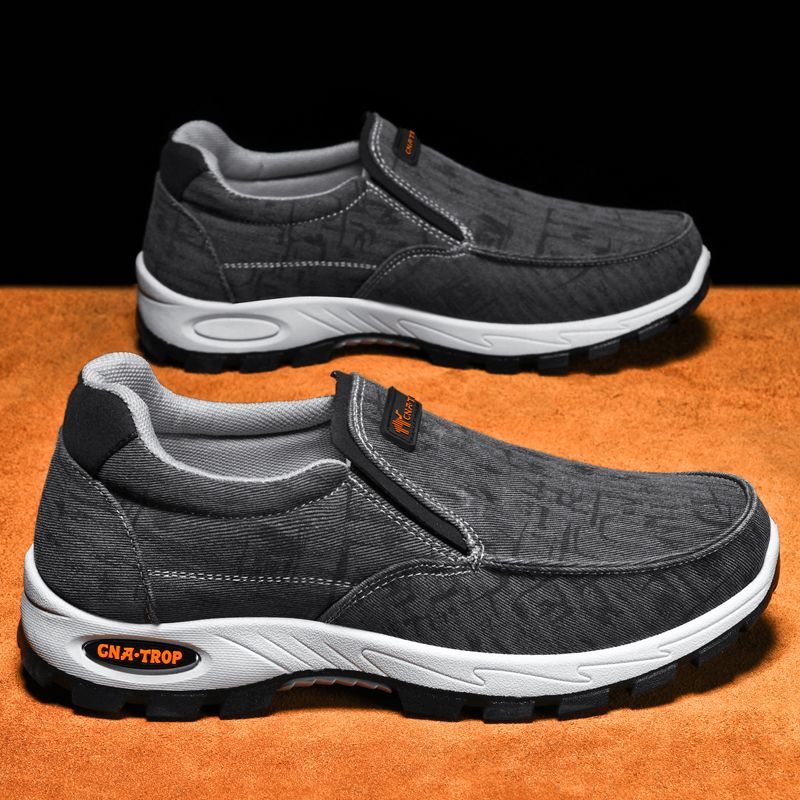 Men's  Slip-On Orthopedic Shoes– Arch Support Sneakers for Casual Shoes, Lightweight Walking Shoes for Foot and Heel Pain Relief