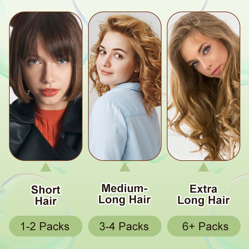 10 Packs Plant Extract Non-damage Hair Dye Cream