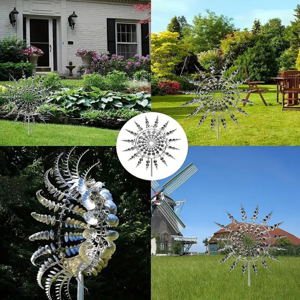 yard wind spinners