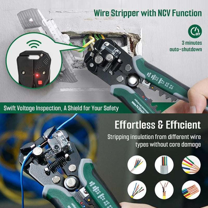 Automatic wire strippers Crimping pliers