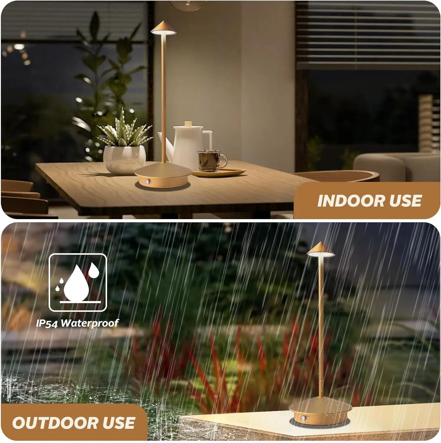 Pina Pro Rechargeable LED Table Lamp