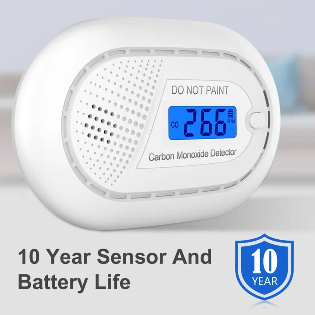 Airanzel Carbon Monoxide Detector - Advanced Detection for Ultimate Peace of Mind