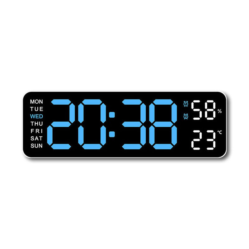 Upgraded Digital Wall Clock Large Display
