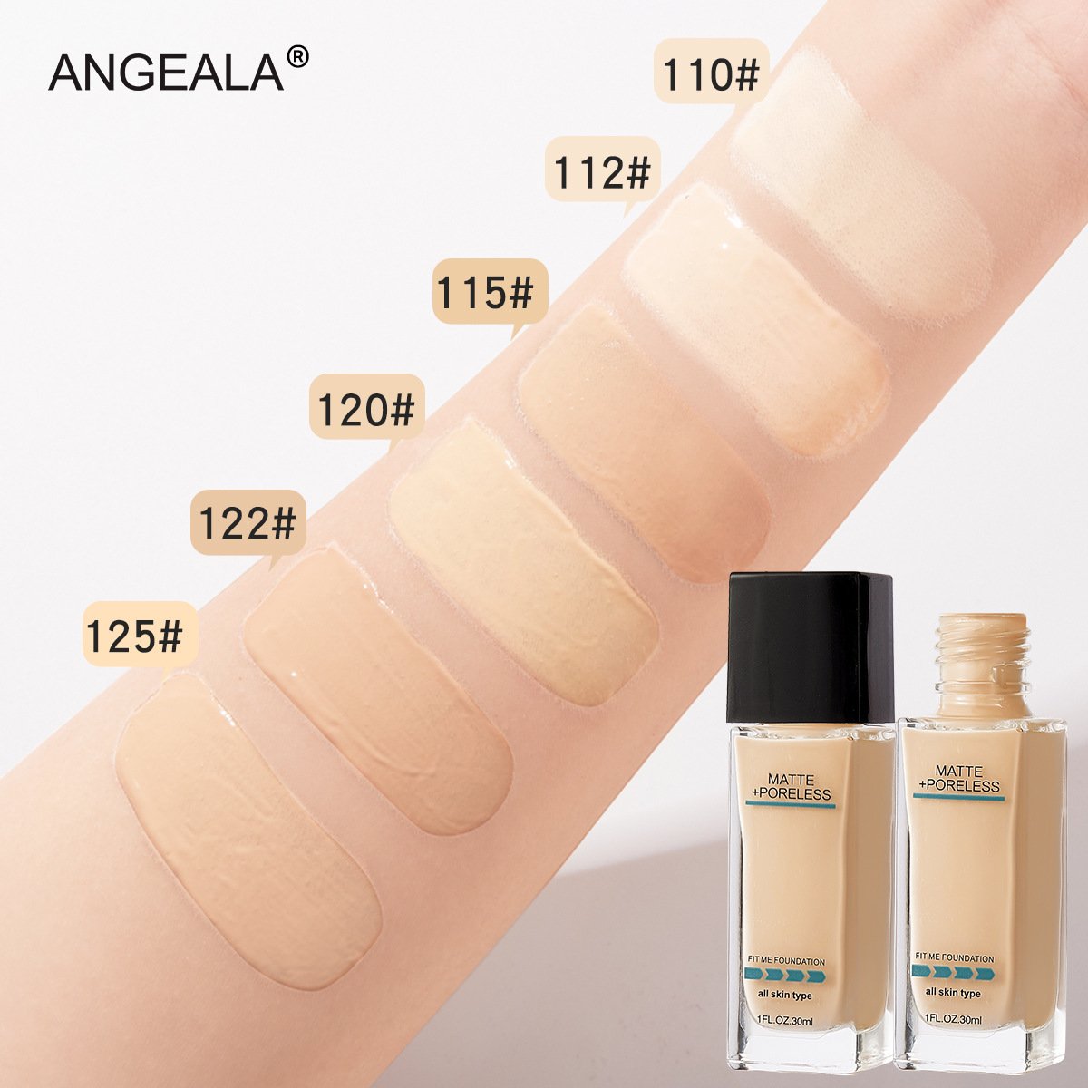 Matte + Poreless Foundation Makeup