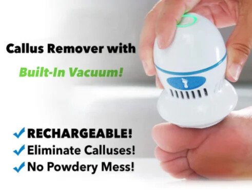 New Electric Foot Grinder Skin Hard Rupture Skin Trimmer Dead Skin