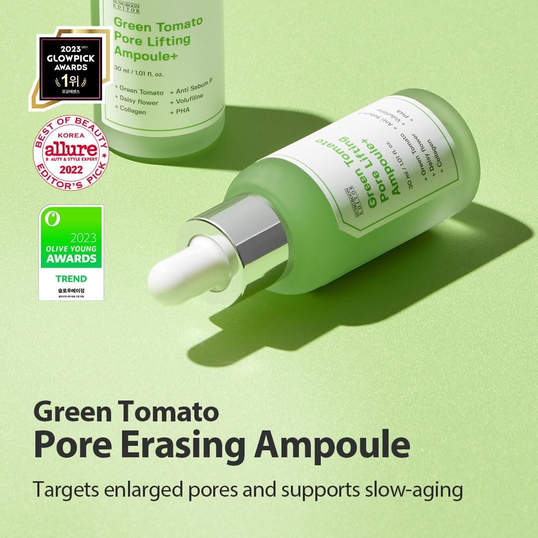 ✨Green tomato pore repair essence