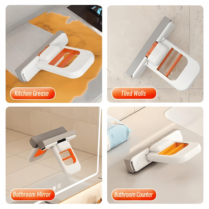 Mini Foldable Desktop Mop –  Mop for Wet & Dry